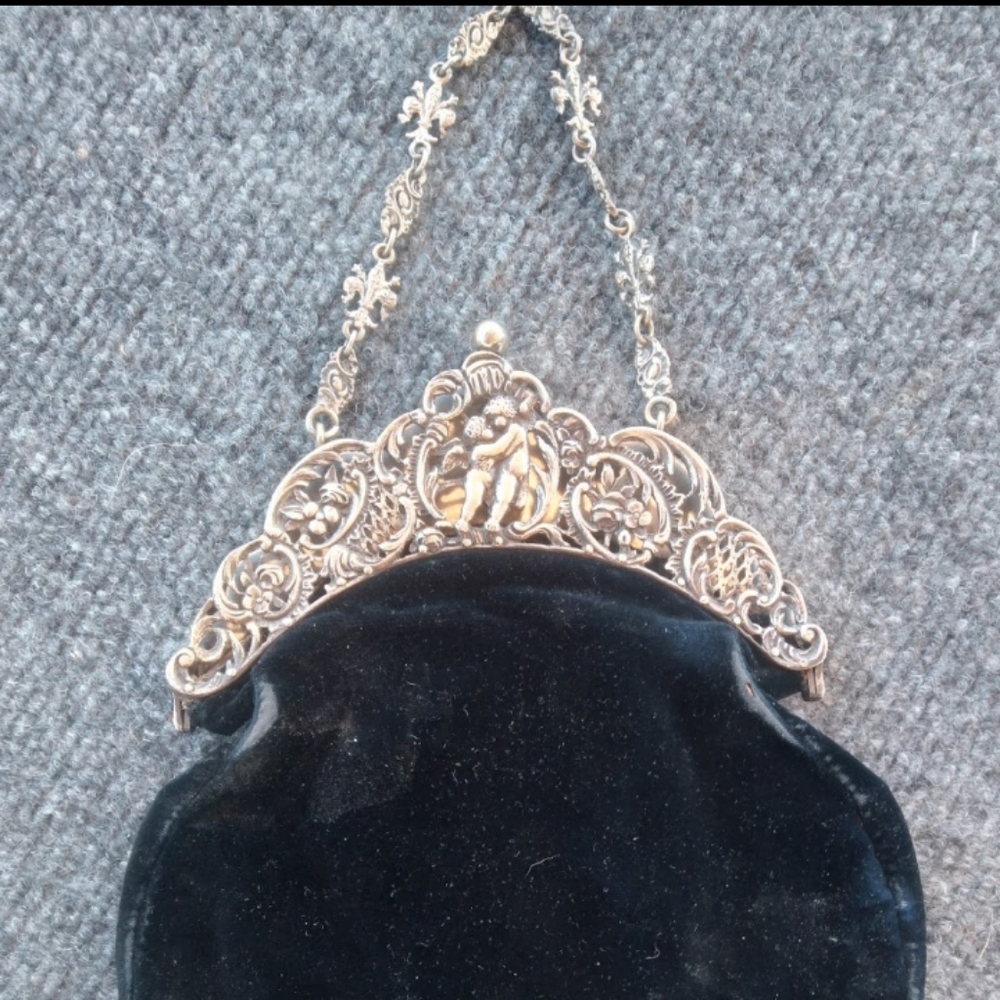 Antique French Victorian Ladies Purse/Clutch
